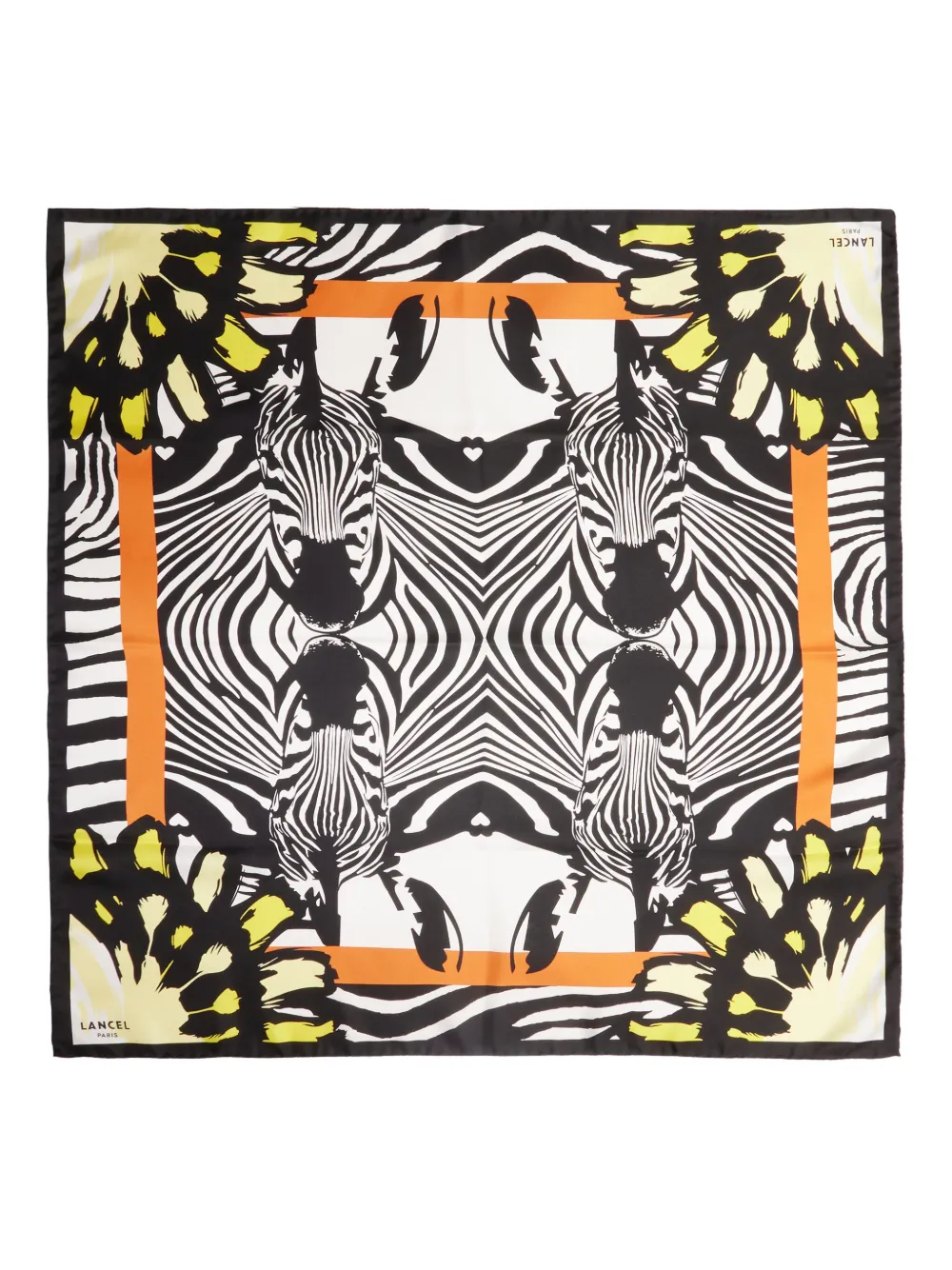 Шелковый шарф Zebra Mania Lancel, черный
Шелковый шарф Zebra Mania Lancel, черный