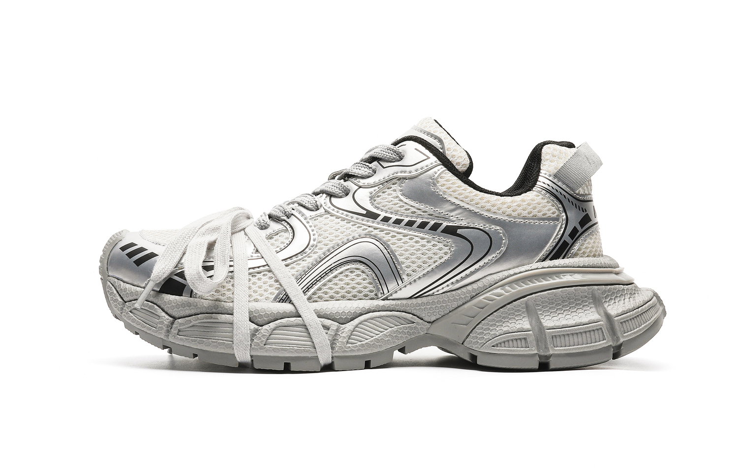 Низкие массивные кроссовки Unisex MR.PESIN, серебряный
Низкие массивные кроссовки Unisex MR.PESIN, серебряный