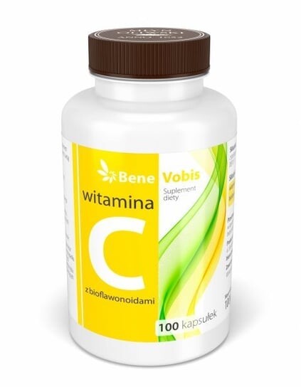 Młyn Oliwski, Bene Vobis, витамин С с биофлавоноидами, 100 капсул
Młyn Oliwski, Bene Vobis, витамин С с биофлавоноидами, 100 капсул