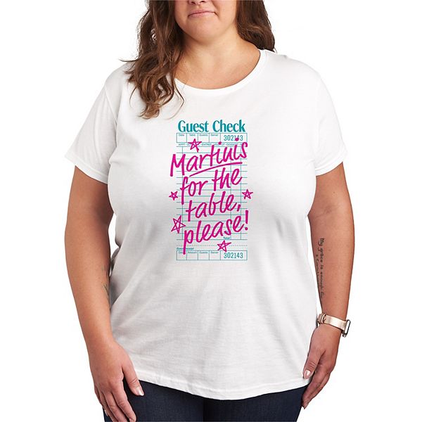 Футболка с принтом "Plus size martinis for the table please" Licensed Character
Футболка с принтом "Plus size martinis for the table please" Licensed Character