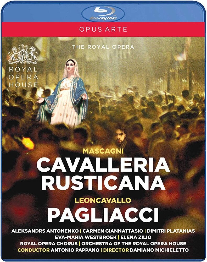 Диск Blu-ray Cavalleria Rusticana & Pagliac
Диск Blu-ray Cavalleria Rusticana & Pagliac