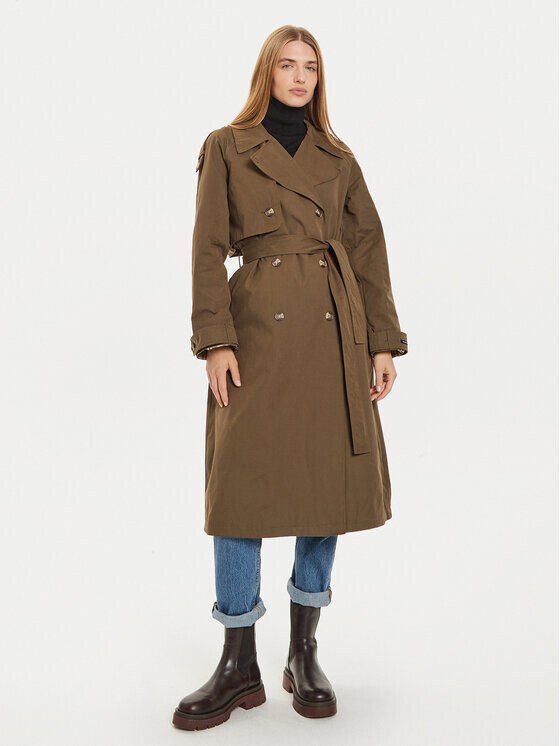 Пальто из линя стандартной посадки Pepe Jeans, зеленый
Пальто из линя стандартной посадки Pepe Jeans, зеленый