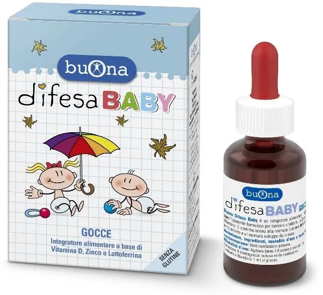 Good Baby Defense 20 мл Детская иммунная защита Buona
Good Baby Defense 20 мл Детская иммунная защита Buona