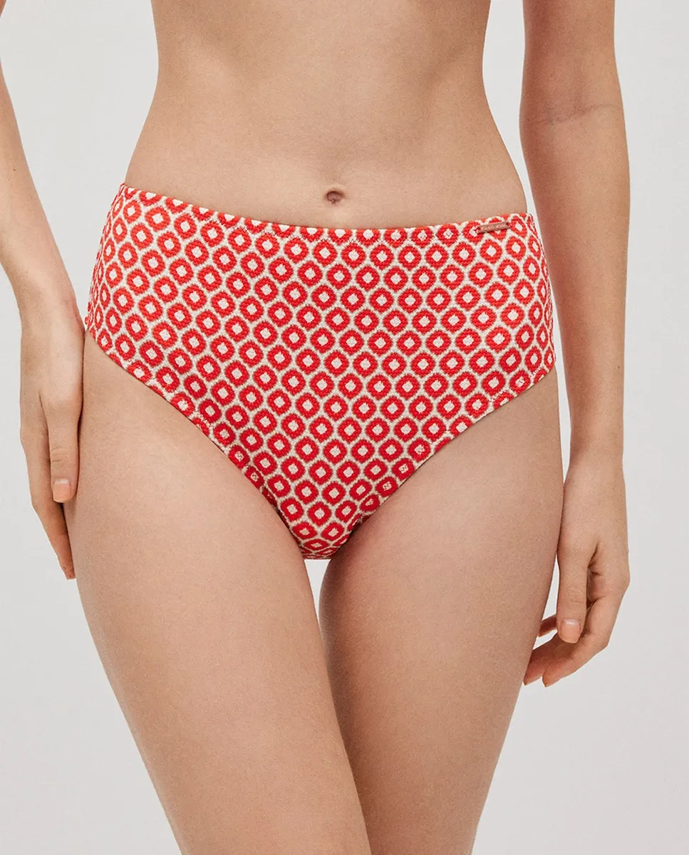 Плавки бикини с высокой талией из набивной ткани пике Ysabel Mora, мультиколор
Плавки бикини с высокой талией из набивной ткани пике Ysabel Mora, мультиколор