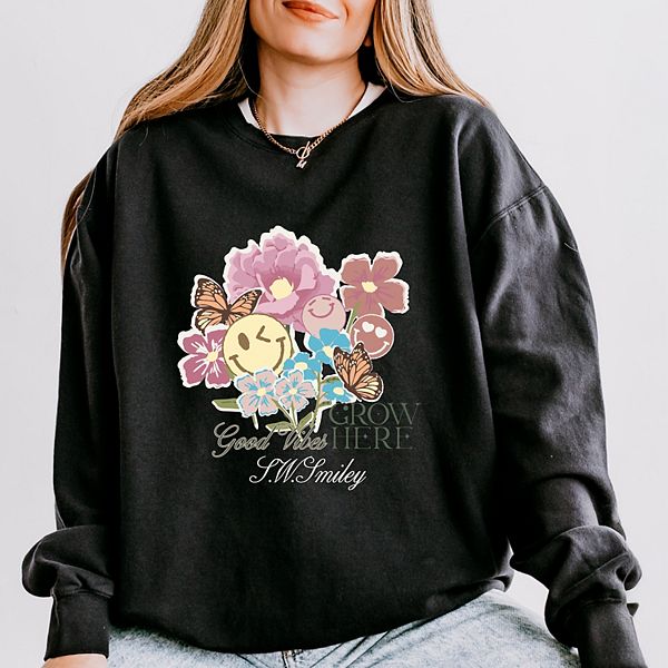 SWSmiley good vibes grow here цветы - женский легкий свитшот garment dyed Simply Sage Market, Black, Черный, SWSmiley good vibes grow here цветы - женский легкий свитшот garment dyed Simply Sage Market, Black
SWSmiley good vibes grow here цветы - женский легкий свитшот garment dyed Simply Sage Market, Black, Черный, SWSmiley good vibes grow here цветы - женский легкий свитшот garment dyed Simply Sage Market, Black