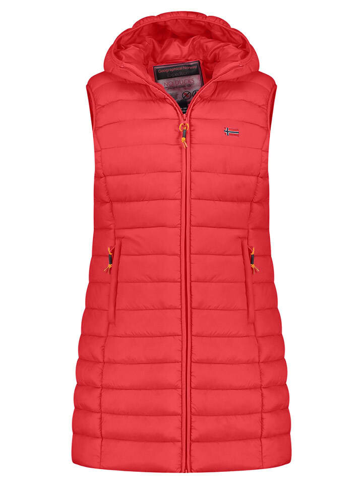 Стеганый жилет Geographical Norway Steppweste Vatikolor, красный
Стеганый жилет Geographical Norway Steppweste Vatikolor, красный