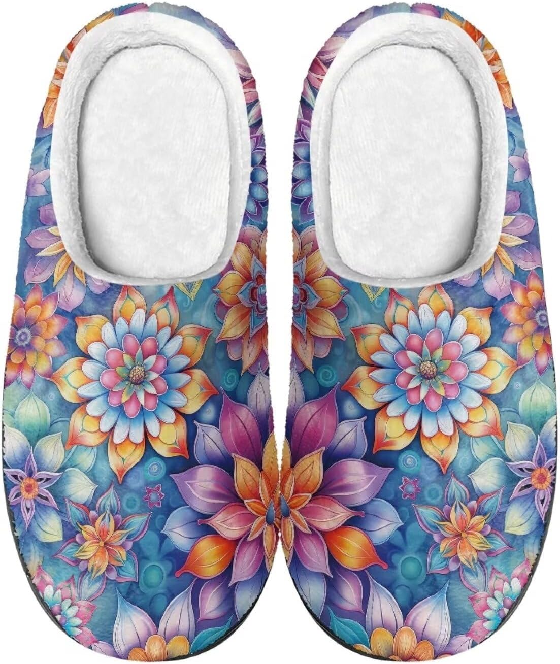 Мужские и женские нескользящие тапочки, теплые мягкие уютные тапочки из фланели, домашняя обувь для спальни и улицы, размеры 2-12 Zcfygdx, Colorful Art Flower Print
Мужские и женские нескользящие тапочки, теплые мягкие уютные тапочки из фланели, домашняя обувь для спальни и улицы, размеры 2-12 Zcfygdx, Colorful Art Flower Print