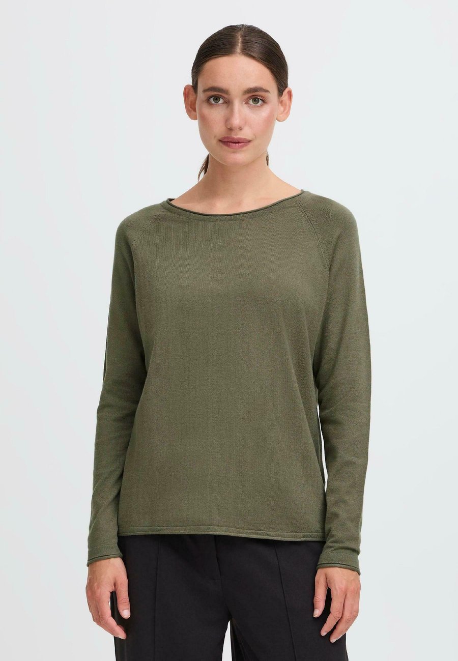 Джемпер Oxmo FRKEANA, Dusty Olive/Evergreen
Джемпер Oxmo FRKEANA, Dusty Olive/Evergreen