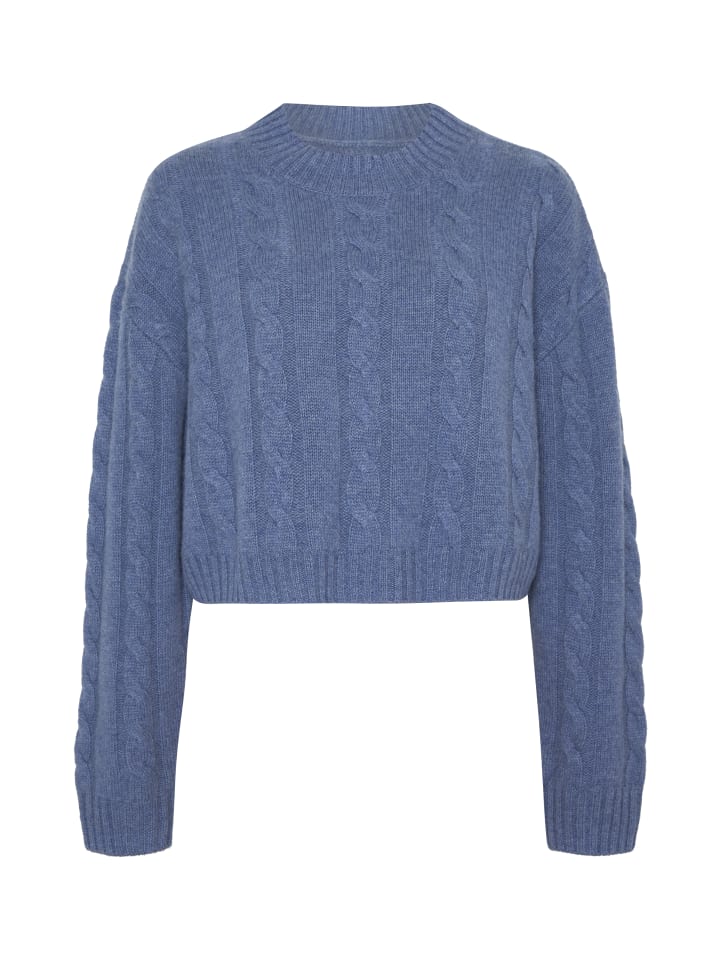 Style Republic Свободная короткая водолазка из смеси кашемира и шерсти, меланжевого синего цвета
Style Republic Свободная короткая водолазка из смеси кашемира и шерсти, меланжевого синего цвета