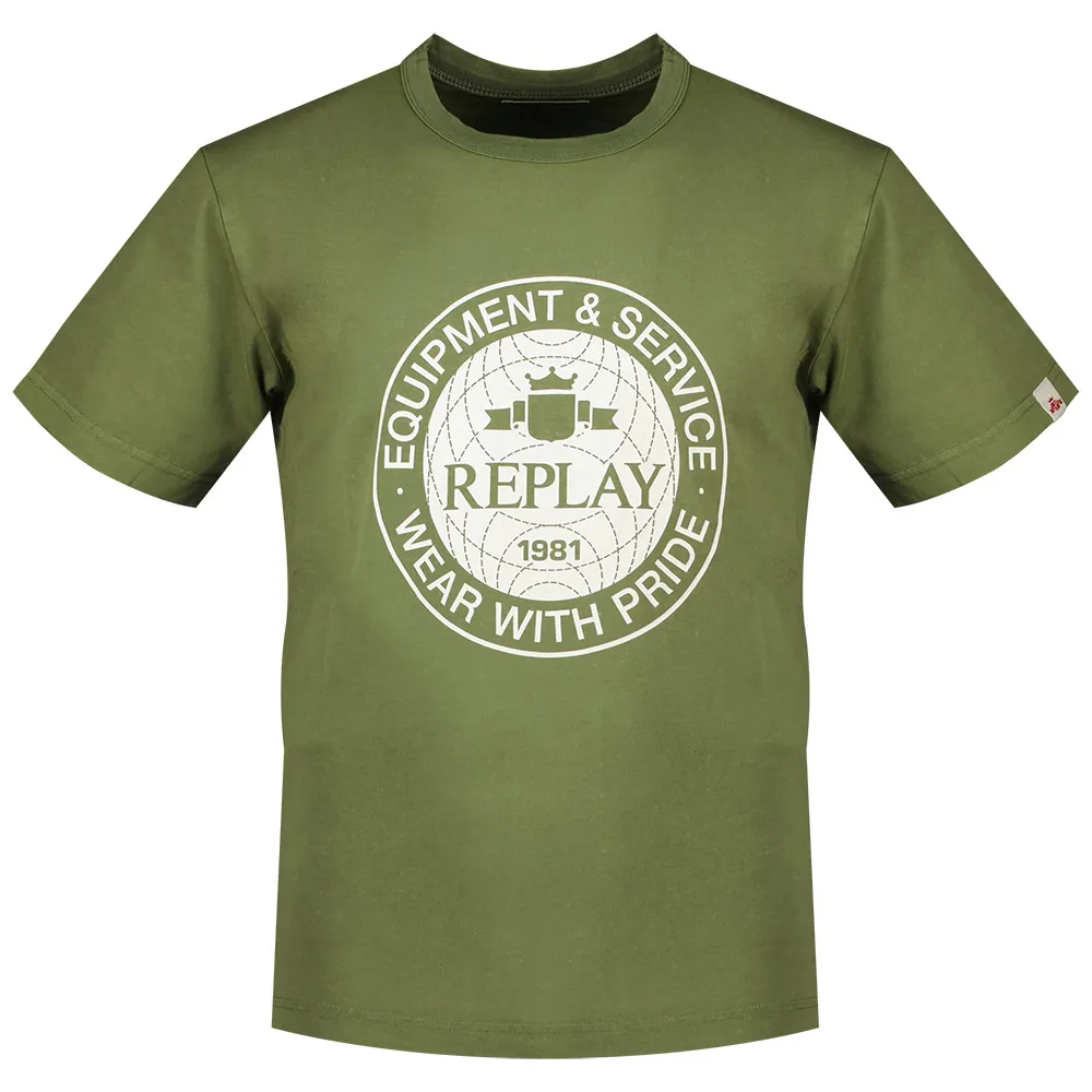 Футболка с коротким рукавом Replay M3030.000.23806G, зеленый
Футболка с коротким рукавом Replay M3030.000.23806G, зеленый