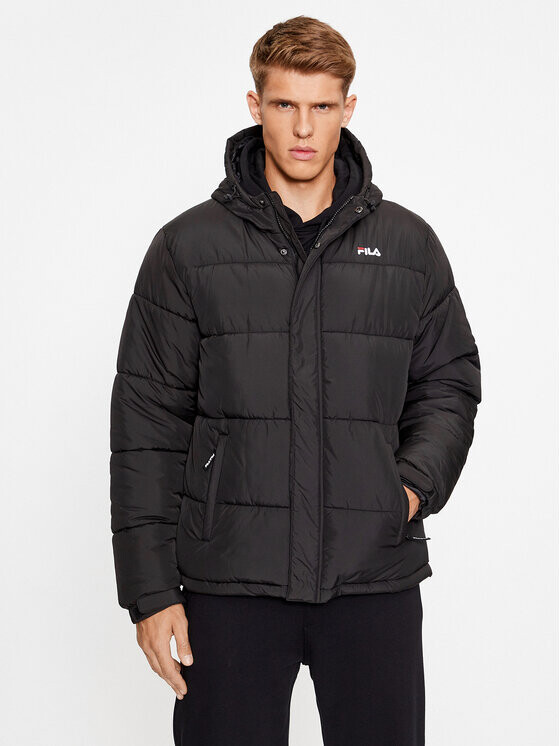 Пуховик стандартного кроя Fila, черный
Пуховик стандартного кроя Fila, черный
