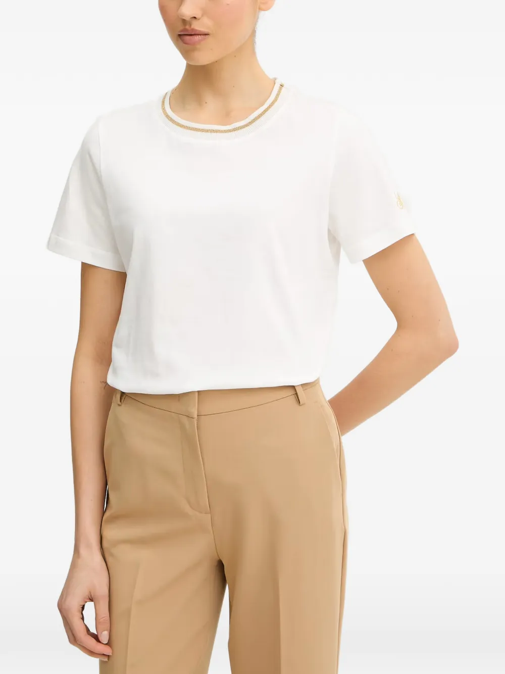 Футболка Balearica с отделкой люрекс Luisa Spagnoli, белый
Футболка Balearica с отделкой люрекс Luisa Spagnoli, белый