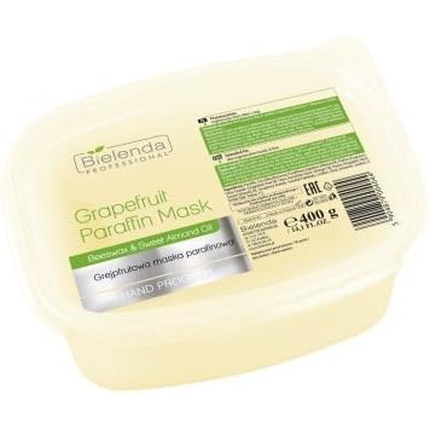BIELENDA Professional Грейпфрутовая парафиновая маска для рук с пчелиным воском и маслом сладкого миндаля 400 г
BIELENDA Professional Грейпфрутовая парафиновая маска для рук с пчелиным воском и маслом сладкого миндаля 400 г