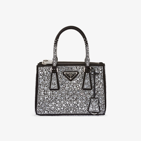 Миниатюрная атласная сумка Galleria, украшенная кристаллами Prada, серебряный, Серебристый, Миниатюрная атласная сумка Galleria, украшенная кристаллами Prada, серебряный
Миниатюрная атласная сумка Galleria, украшенная кристаллами Prada, серебряный, Серебристый, Миниатюрная атласная сумка Galleria, украшенная кристаллами Prada, серебряный