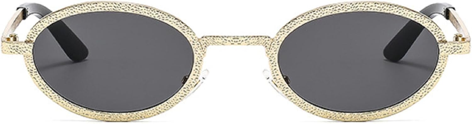 Овальные женские солнцезащитные очки, винтажные мужские панк-очки, маленькая металлическая оправа, градиентные солнцезащитные очки для улицы, 90-е годы, защита от УФ-излучения UV400 N45 mincl, Gold Gray
Овальные женские солнцезащитные очки, винтажные мужские панк-очки, маленькая металлическая оправа, градиентные солнцезащитные очки для улицы, 90-е годы, защита от УФ-излучения UV400 N45 mincl, Gold Gray