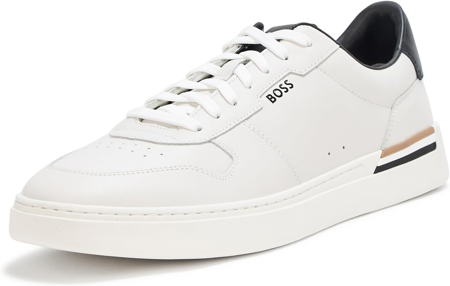 BOSS Мужские кожаные кроссовки Clint Low Profile, Milk
BOSS Мужские кожаные кроссовки Clint Low Profile, Milk
