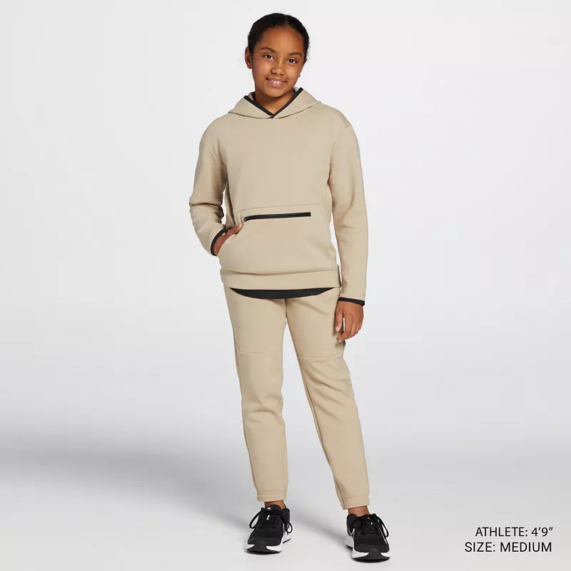 Молодежные спортивные флисовые джоггеры DSG, хаки 
Молодежные спортивные флисовые джоггеры DSG, хаки