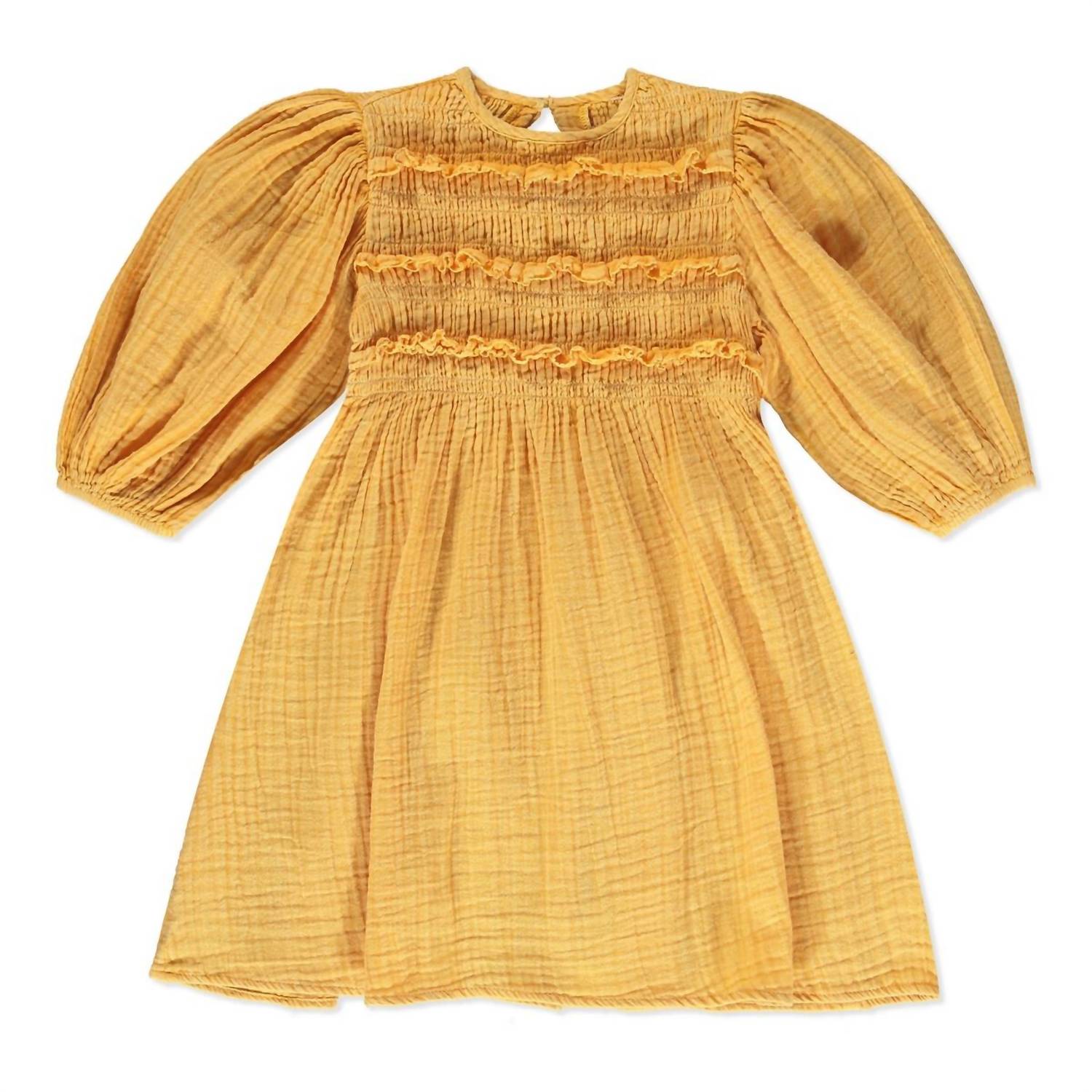 Платье-крестьянка «Челси» со сборками желтого цвета POPPET & FOX
Платье-крестьянка «Челси» со сборками желтого цвета POPPET & FOX