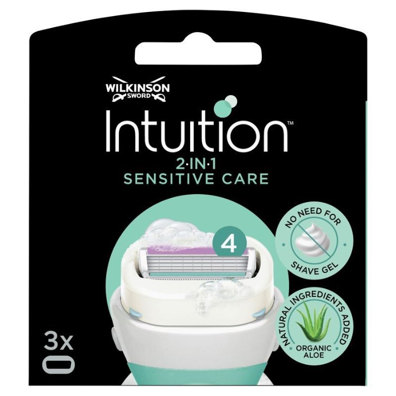 Wilkinson Intuition Sensitive картриджи для бритвы, 3 шт.
Wilkinson Intuition Sensitive картриджи для бритвы, 3 шт.
