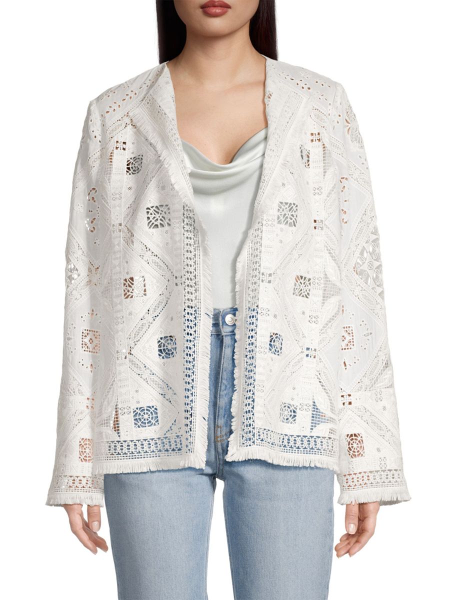 Вышитая куртка Андреа Kobi Halperin, белый
Вышитая куртка Андреа Kobi Halperin, белый