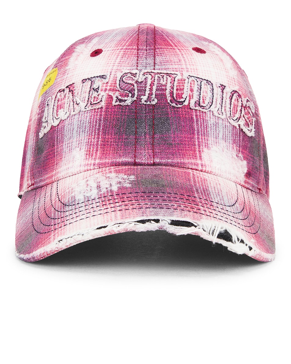 Бейсболка Acne Studios, Red & Blue 
Бейсболка Acne Studios, Red & Blue