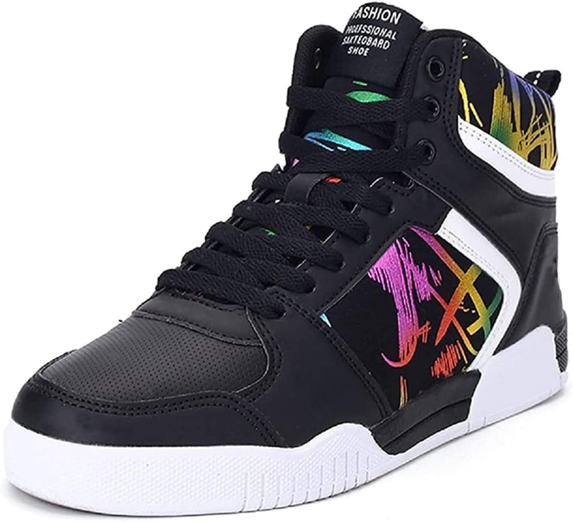 Мужские модные кроссовки высокие, скейт shoes, стильные повседневные хип-хоп кеды Mg Zervix, черный
Мужские модные кроссовки высокие, скейт shoes, стильные повседневные хип-хоп кеды Mg Zervix, черный