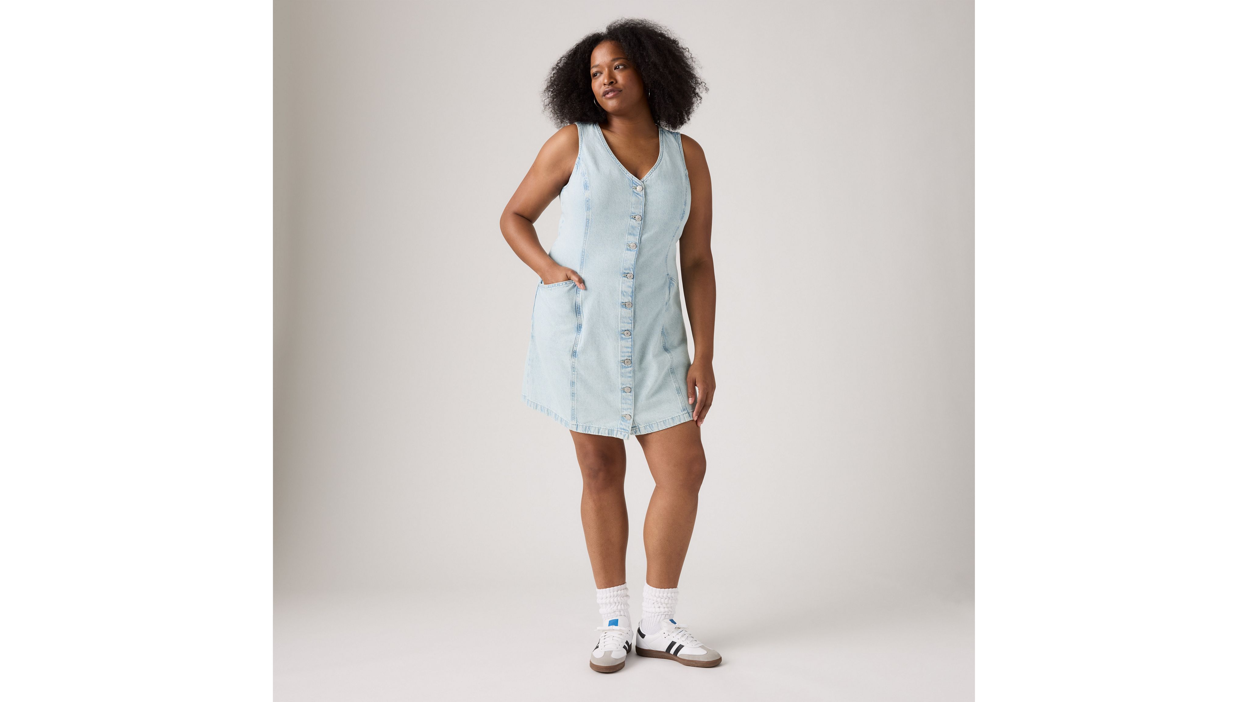 Платье-жилет Vianna (большие размеры) Levi's, Never Going To Change - Light Wash
Платье-жилет Vianna (большие размеры) Levi's, Never Going To Change - Light Wash