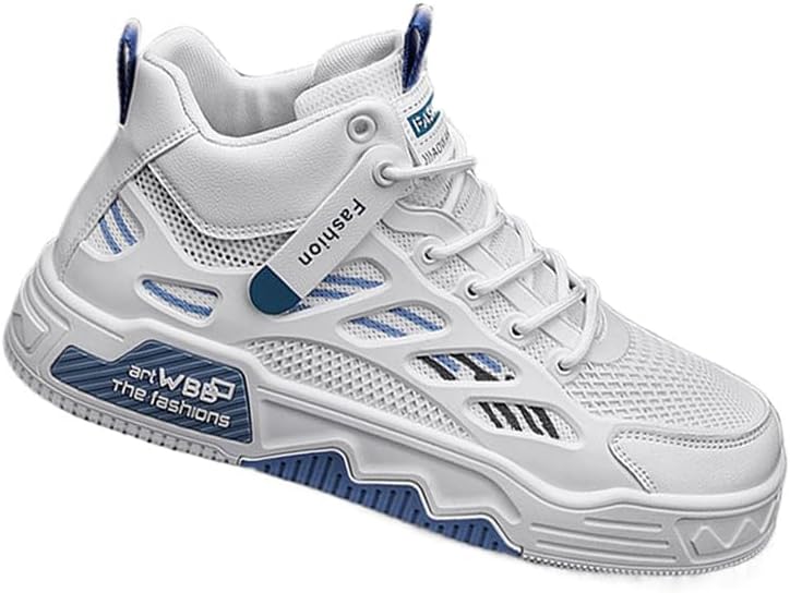 Мужские повседневные ботинки высокого среза с дышащей тканью, винтажные кроссовки - Всесезонные модельные кроссовки на шнуровке для любителей модного уличного стиля Fmshi, белый
Мужские повседневные ботинки высокого среза с дышащей тканью, винтажные кроссовки - Всесезонные модельные кроссовки на шнуровке для любителей модного уличного стиля Fmshi, белый