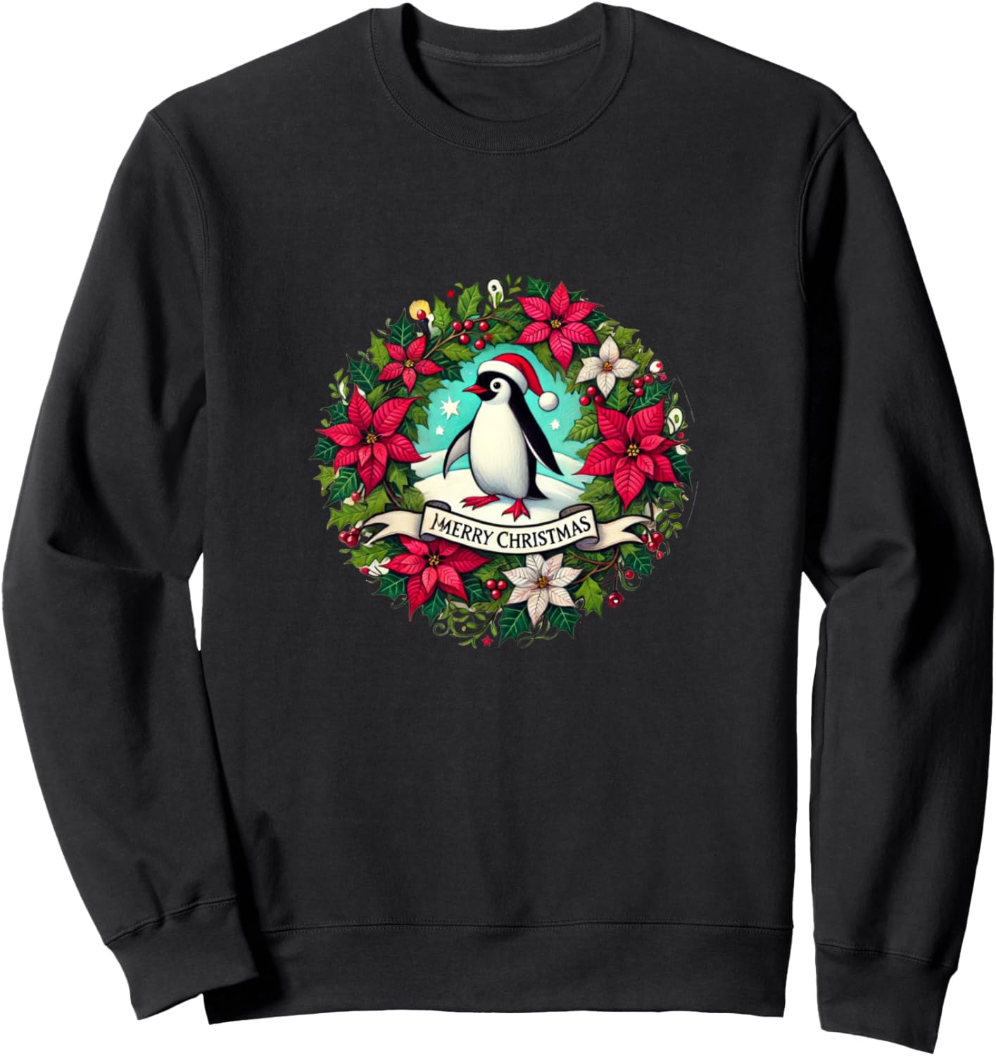 Рождественская толстовка с изображением пингвина Retro Penguins Lover Snugg, черный
Рождественская толстовка с изображением пингвина Retro Penguins Lover Snugg, черный