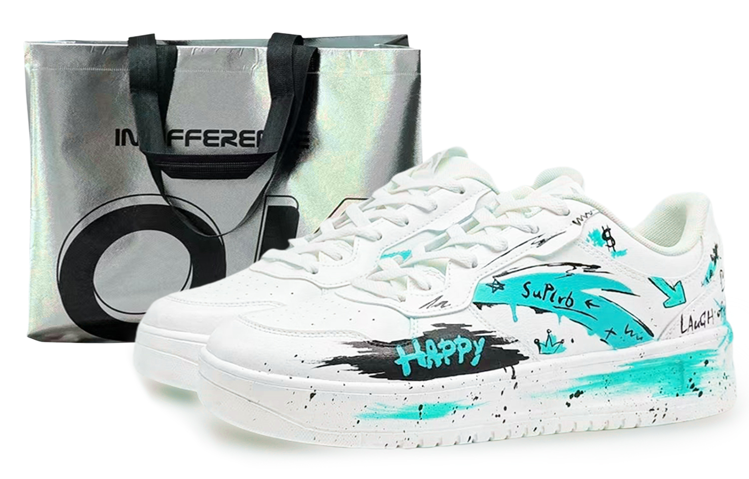 ANTA Низкие кроссовки для скейтбординга с мягкой амортизацией, износостойкие, мужские, белые, черные, голубые
ANTA Низкие кроссовки для скейтбординга с мягкой амортизацией, износостойкие, мужские, белые, черные, голубые