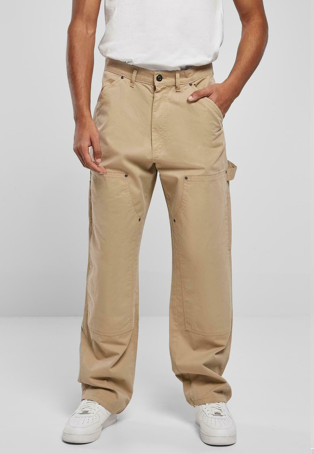 Брюки Double Knee Carpenter Urban Classics, цвет unionbeige
Брюки Double Knee Carpenter Urban Classics, цвет unionbeige