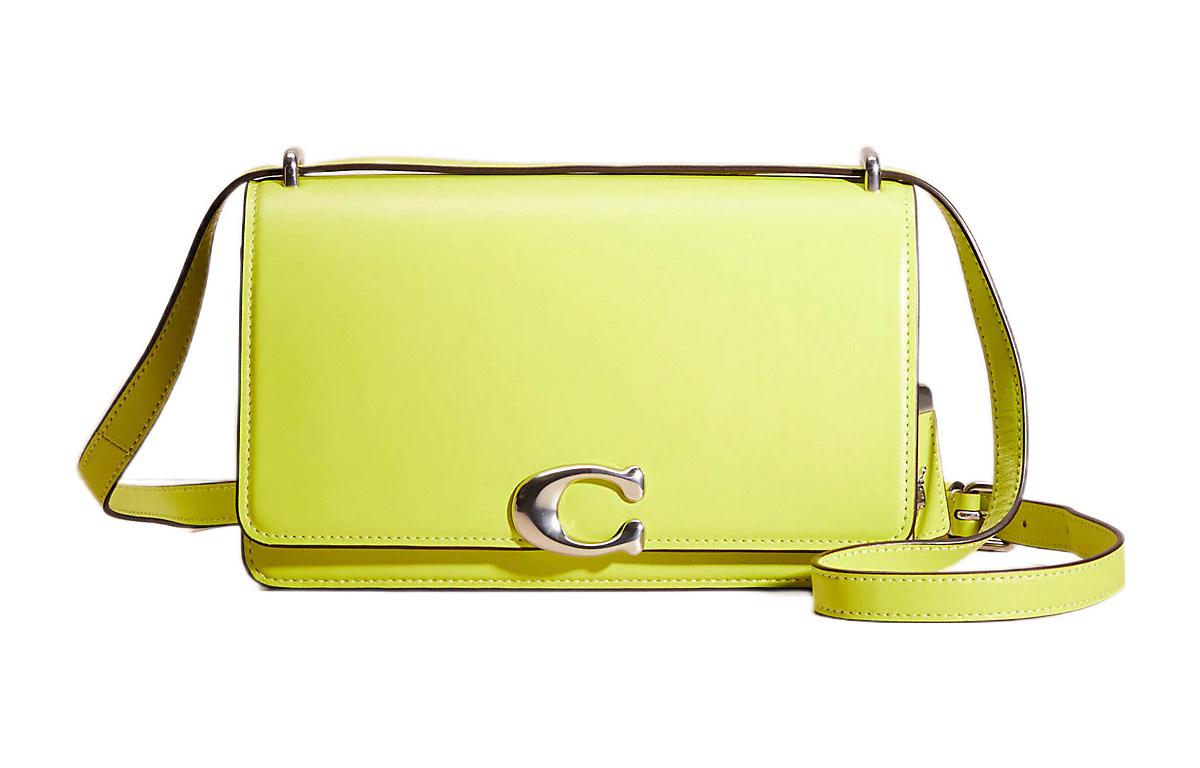 Coach Женская сумка Bandit из телячьей кожи, средний размер, неоново-желтый цвет
Coach Женская сумка Bandit из телячьей кожи, средний размер, неоново-желтый цвет