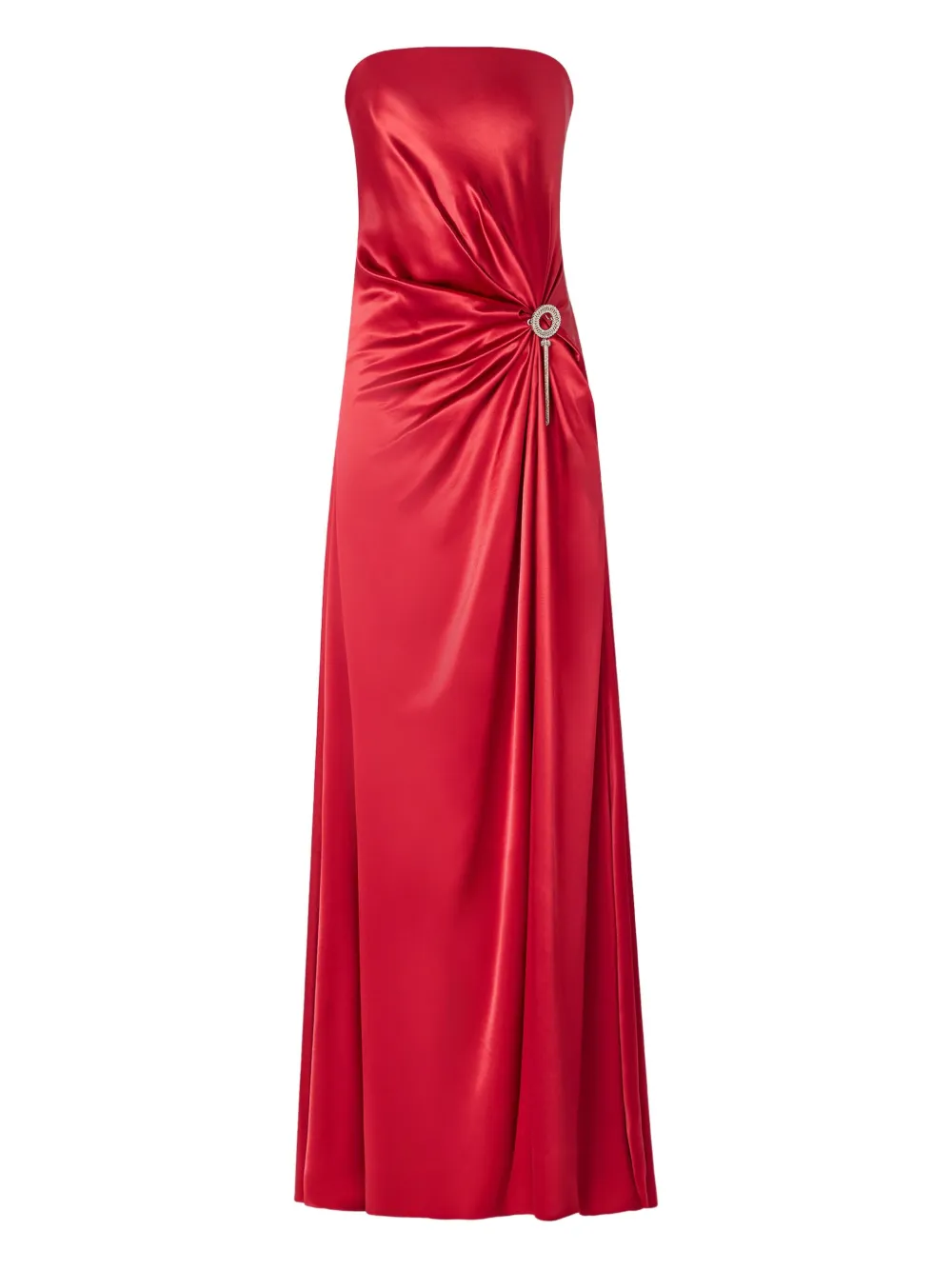Атласное платье с кристаллами Genny, красный
Атласное платье с кристаллами Genny, красный