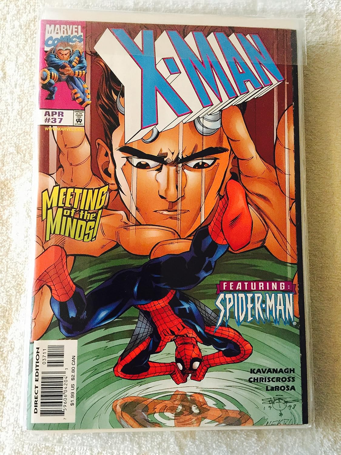 X - Man (Comic) Vol. 1 No. 37 (Marvel Comics)
X - Man (Comic) Vol. 1 No. 37 (Marvel Comics)