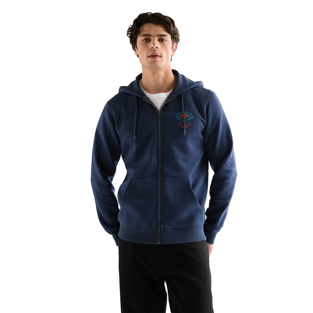 Толстовка Wrangler Graphic на молнии, синий
Толстовка Wrangler Graphic на молнии, синий