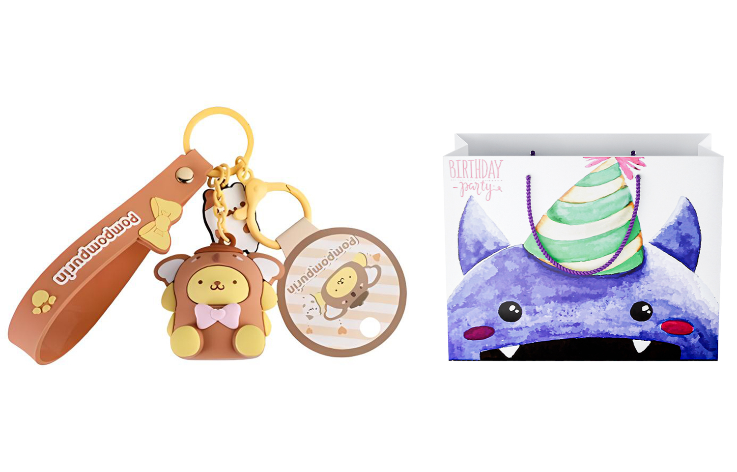 Sanrio Подвеска Hello Kitty My Melody из мягкого винила Унисекс, Pompompurin+Exquisite Shopping Bag A
Sanrio Подвеска Hello Kitty My Melody из мягкого винила Унисекс, Pompompurin+Exquisite Shopping Bag A