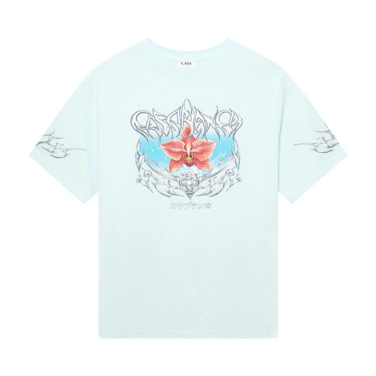 Футболка Casablanca Blades Printed Oversized T-Shirt, Blue
Футболка Casablanca Blades Printed Oversized T-Shirt, Blue