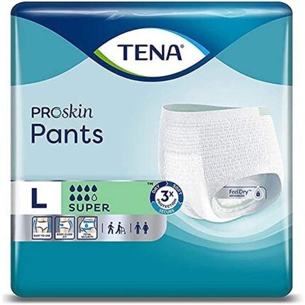 Брюки TENA Super Large, 12 шт.
Брюки TENA Super Large, 12 шт.