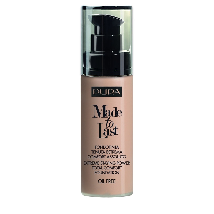 Тональный крем для лица made to last Pupa Milano, 030 natural beige, объем 30 мл
Тональный крем для лица made to last Pupa Milano, 030 natural beige, объем 30 мл