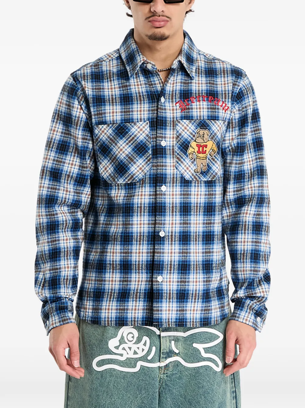 Клетчатая рубашка Mascot Billionaire Boys Club - Ice Cream, синий
Клетчатая рубашка Mascot Billionaire Boys Club - Ice Cream, синий