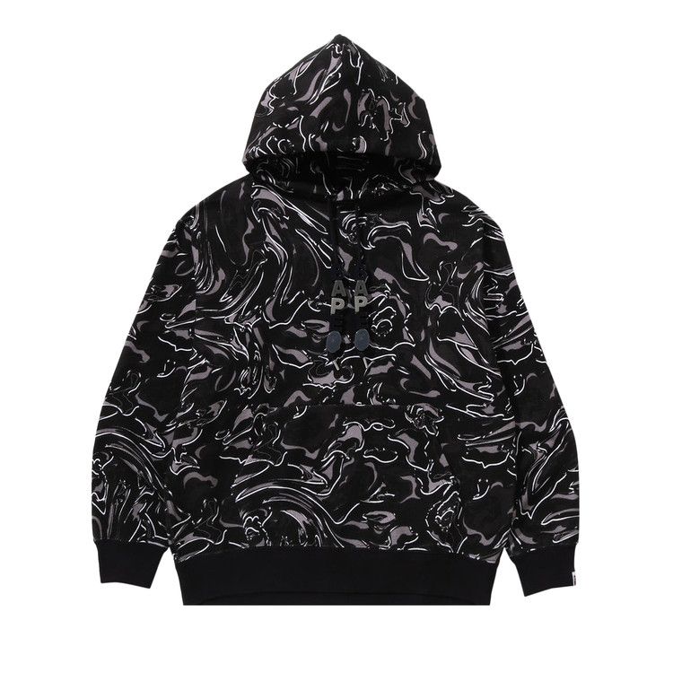 Худи BAPE Marbling Camo Relaxed Fit Pullover Hoodie, Black
Худи BAPE Marbling Camo Relaxed Fit Pullover Hoodie, Black