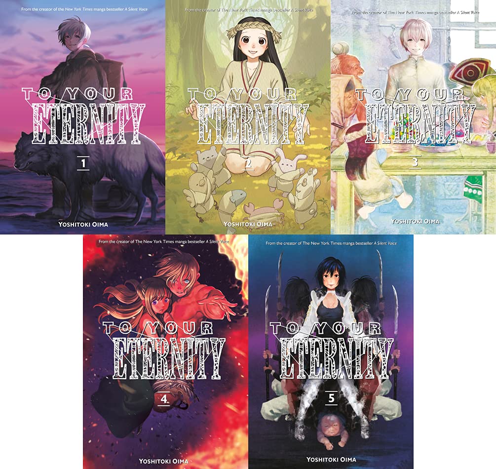 To Your Eternity Manga Vol 1-5 Set (Generic)
To Your Eternity Manga Vol 1-5 Set (Generic)