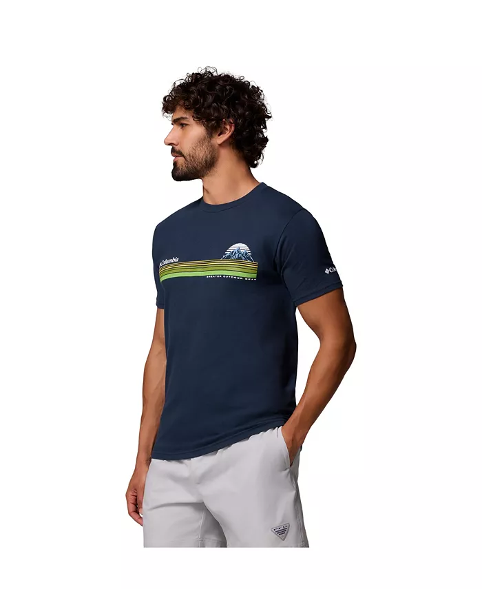 Мужская футболка Gauge с принтом Columbia, синий
Мужская футболка Gauge с принтом Columbia, синий