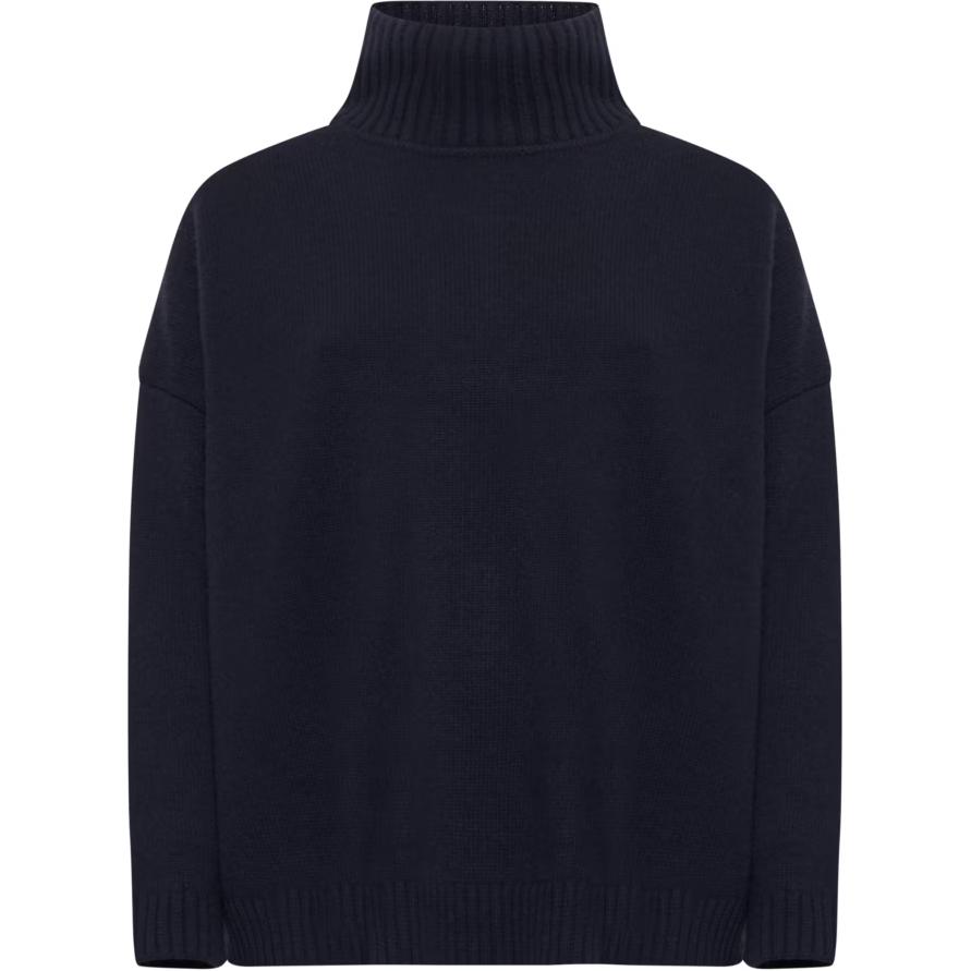 Высокий воротник вязаный джемпер WEEKEND MaxMara, синий
Высокий воротник вязаный джемпер WEEKEND MaxMara, синий