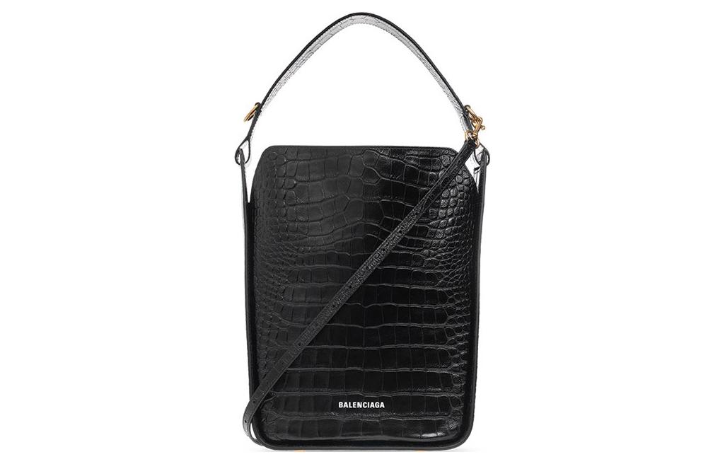 Кожаная наплечная сумка ABS унисекс черная Balenciaga 
Кожаная наплечная сумка ABS унисекс черная Balenciaga