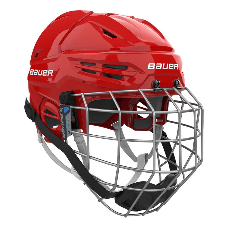 BAUER Новый хоккейный шлем RE-AKT 55 для детей и взрослых, красный, размер S
BAUER Новый хоккейный шлем RE-AKT 55 для детей и взрослых, красный, размер S