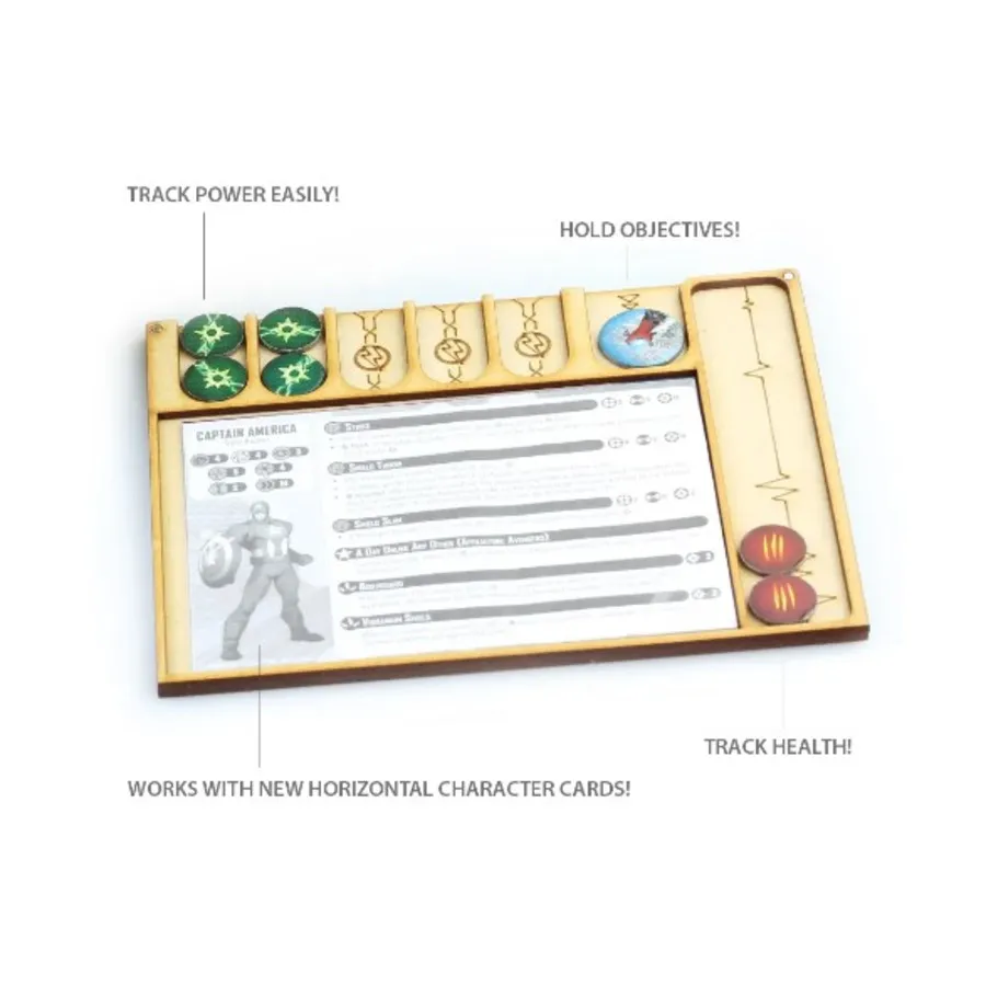 Marvel Crisis Protocol Marvelous Tray 2.0, Marvel Crisis Protocol - Accessories & Supplies (Battle Kiwi)
Marvel Crisis Protocol Marvelous Tray 2.0, Marvel Crisis Protocol - Accessories & Supplies (Battle Kiwi)