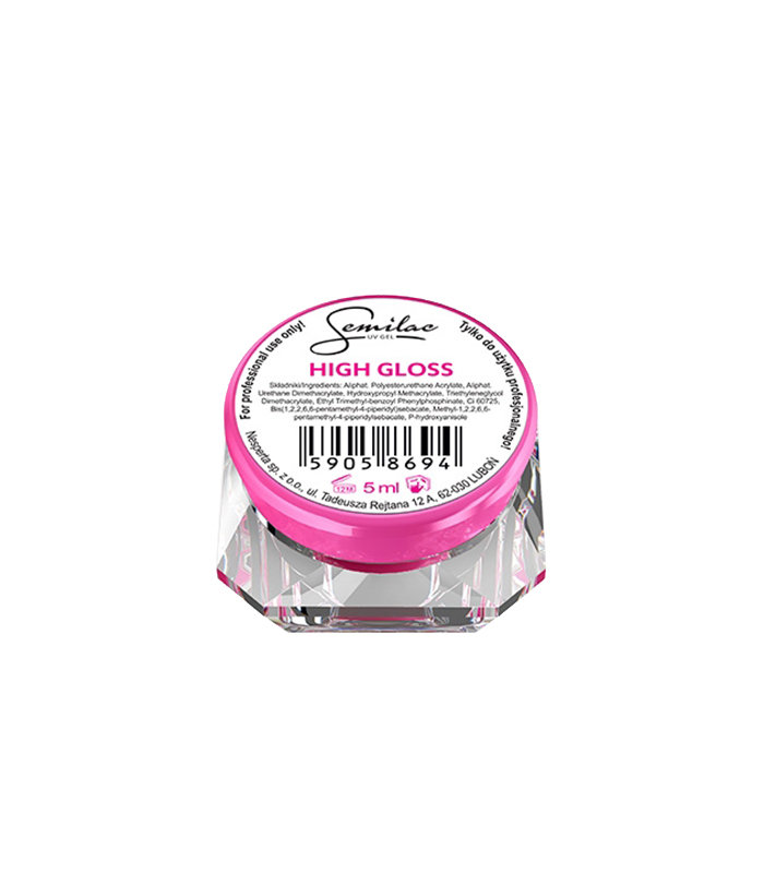 Semilac, Expert, гель для блеска, 5 мл
Semilac, Expert, гель для блеска, 5 мл