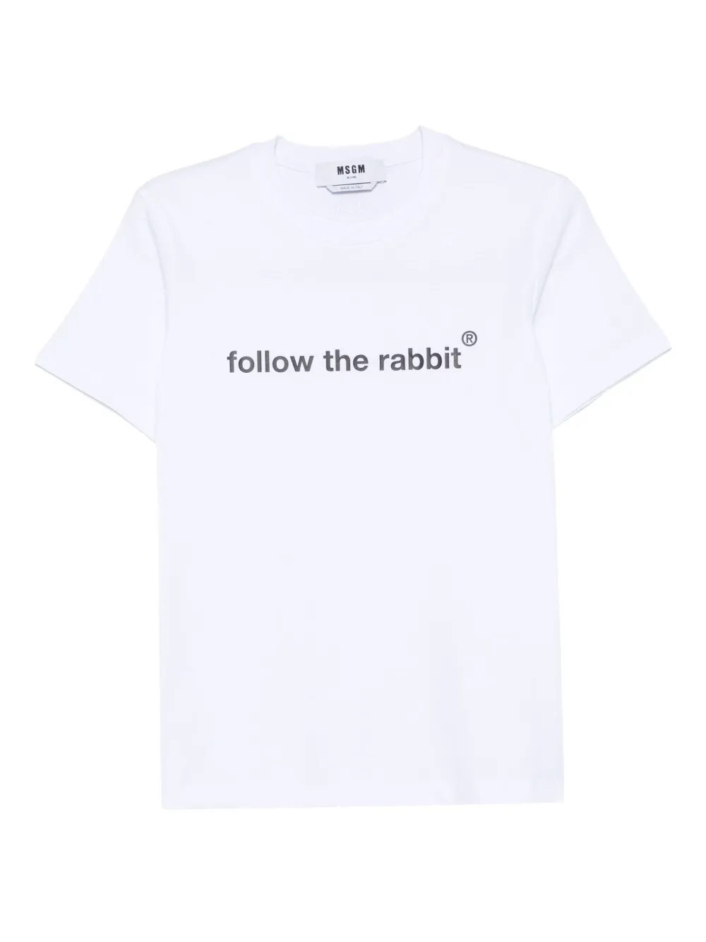 Футболка с графичным принтом Msgm, белый
Футболка с графичным принтом Msgm, белый