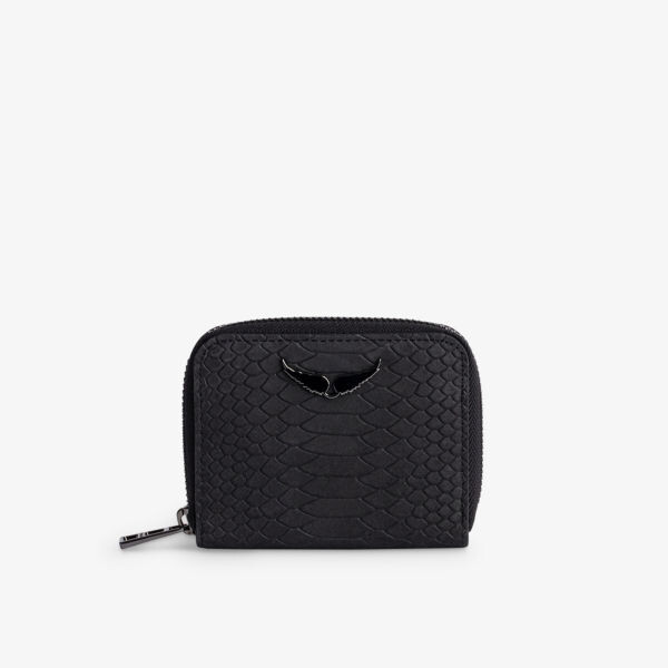 Кошелек Mini ZV из фактурной кожи с украшением в виде крыльев Zadig&Voltaire, цвет noir
Кошелек Mini ZV из фактурной кожи с украшением в виде крыльев Zadig&Voltaire, цвет noir